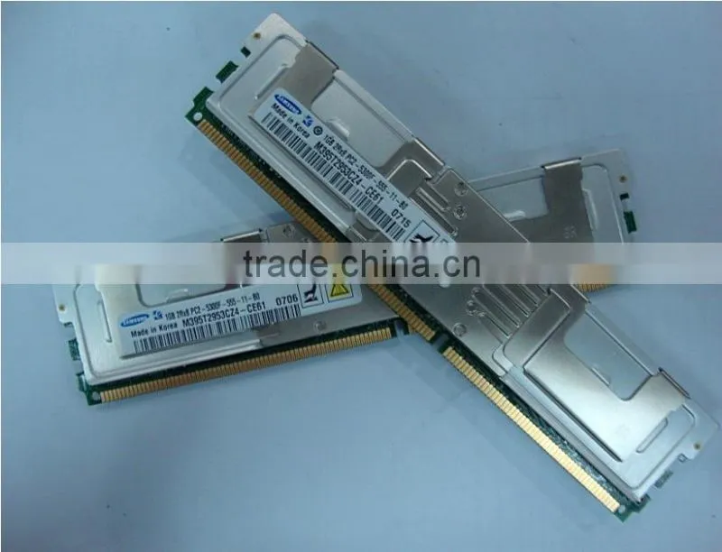 Amazing low price for 100% orginal ! 1G PC2-5300 FBD 667MHZ DDR2 server ram memory