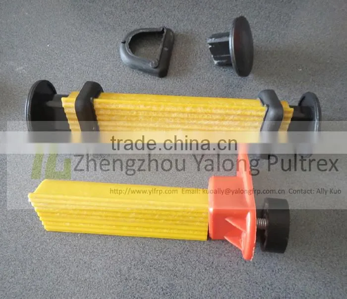 insulated fiberglass folding ladder, 1m to 3m frp ladder