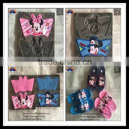 Fashionable Customize OEM/ODM PVC plastic dropping mould and slipper upper