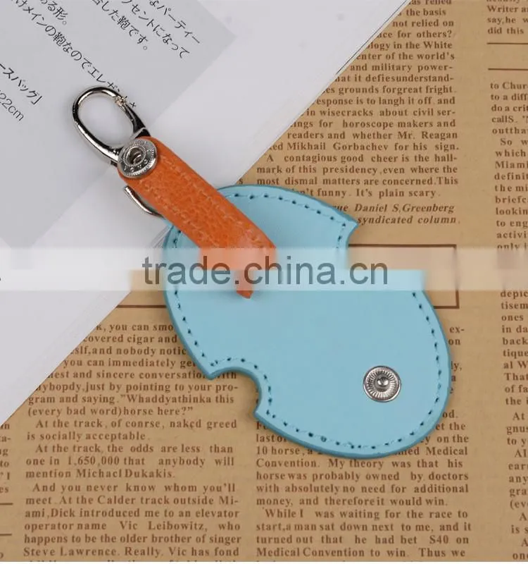 Promotional leather PVC earphone cabel winder organizer in low price