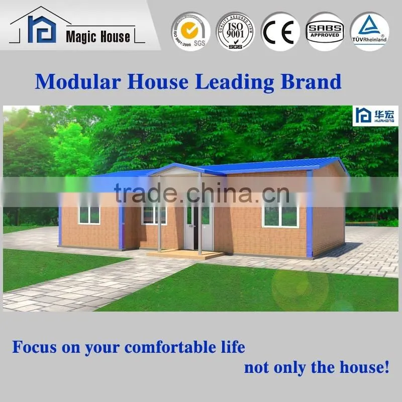 Beautiful Decoration Sandwich Panel Modular Home Design with Easy Installation