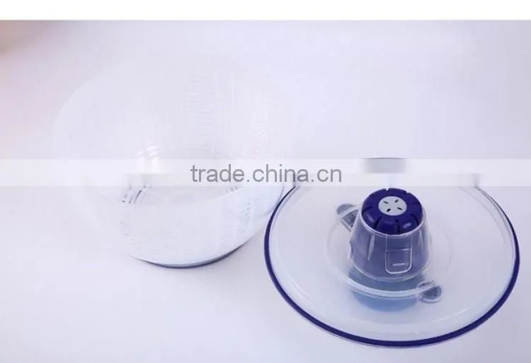 PP+TPR 20.7*13*13 Kitchen tools plastic salad spinner/vegetable spinner/salad maker/food dehydrator