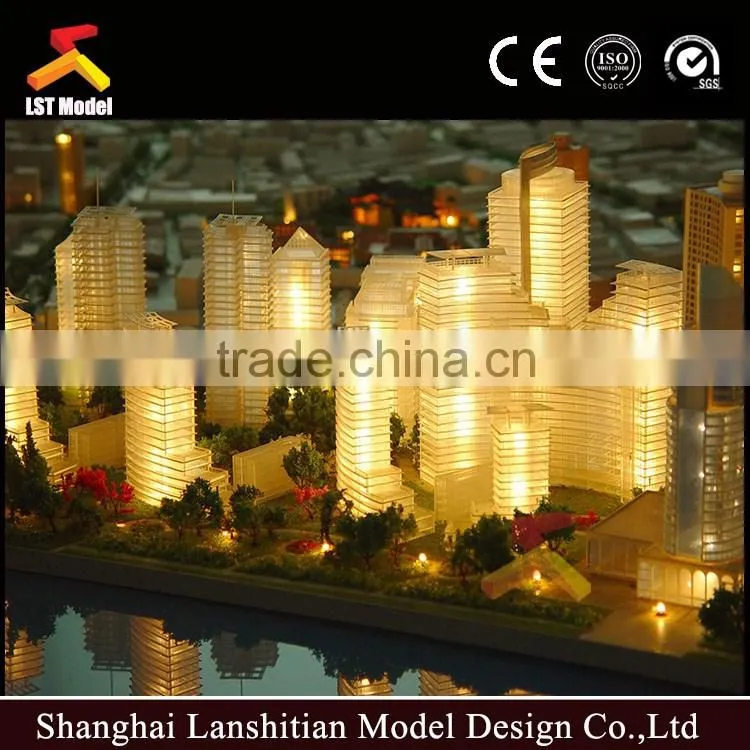 2016 latest design architectural model for luxury real estate sale