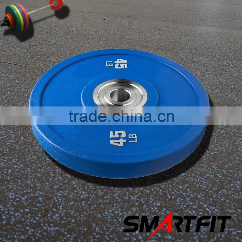 crossfit competition bumper plates colored