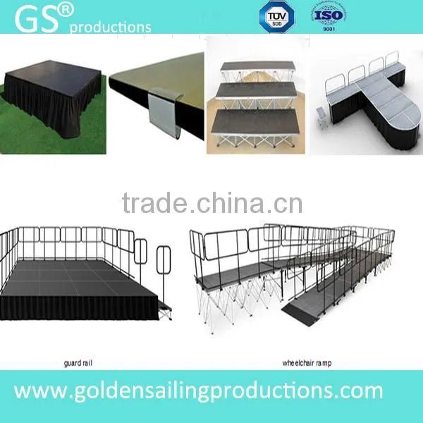 best quality aluminum portable stage for events