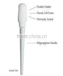 Cleaning Swab,large head short handle sponge swab for key board