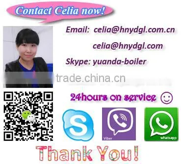 300kg to 1000kg steam output Vertical natural gas fired boiler, vertical steam boiler