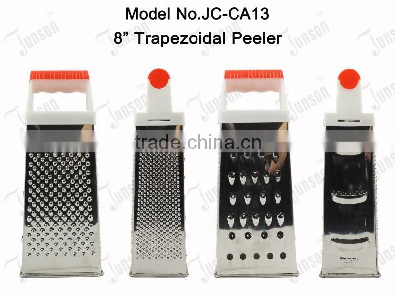 8" Vegetables Scrape Plane/Trapezoidal Fruits and Vegetables Rutter/Stainless Steel Peeler