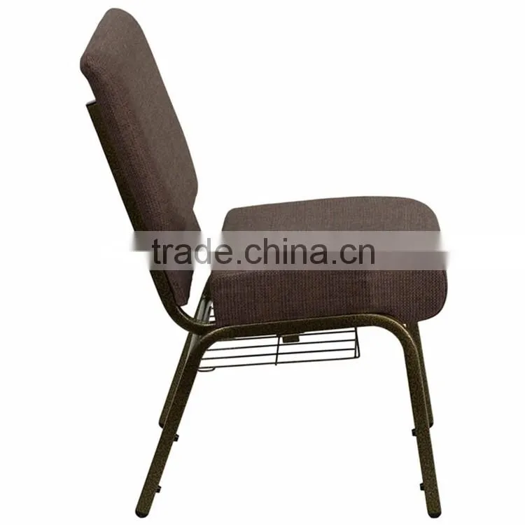Wholesale value padded stackable church chairs for cathedral used