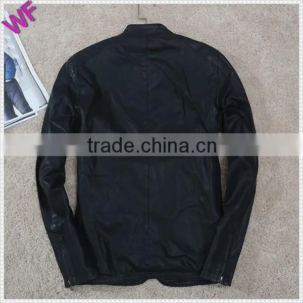 Custom Hight Quality Fashion Mens Leather Jacket