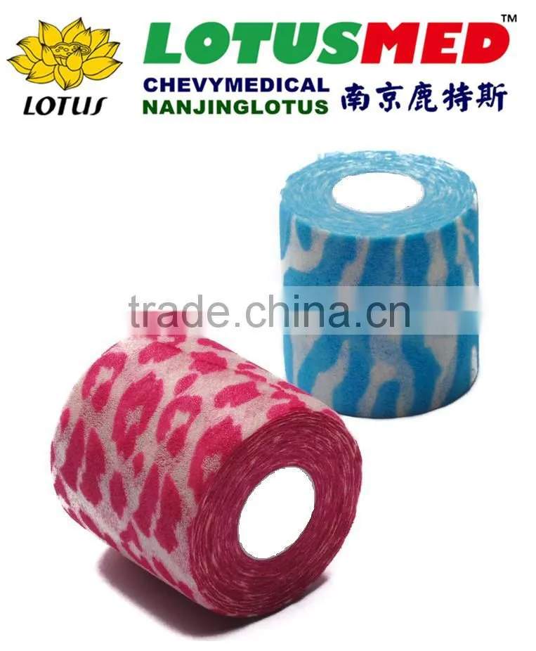 Under wrapping tape