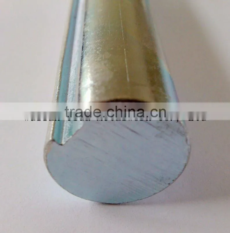 Industrial garage door part hollow shaft 7000mm 1" hollow shaft with 1/4" keyway