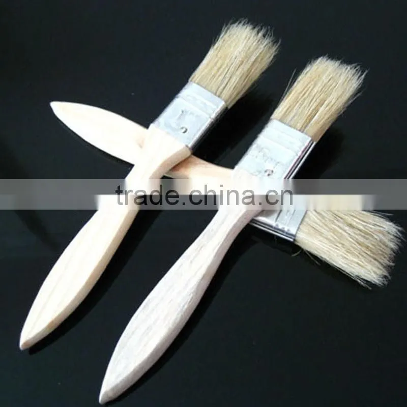 Barbecue BBQ wooden baking brush