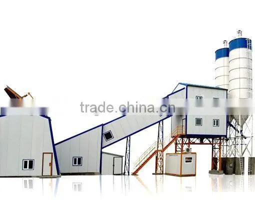 CE new condition commercial portable mobile concrete batching plant for sale