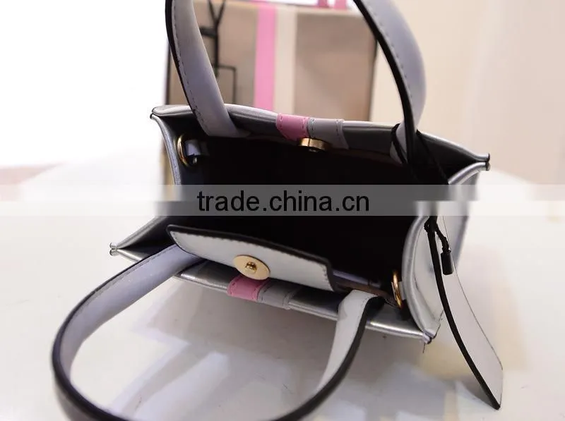 High quality pu customized mini chic tote fashion bags ladies bags