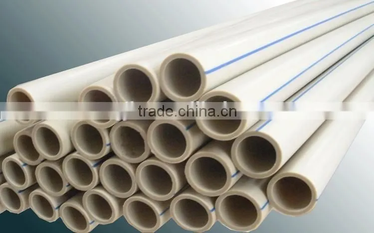 PVC water draining pipe production line