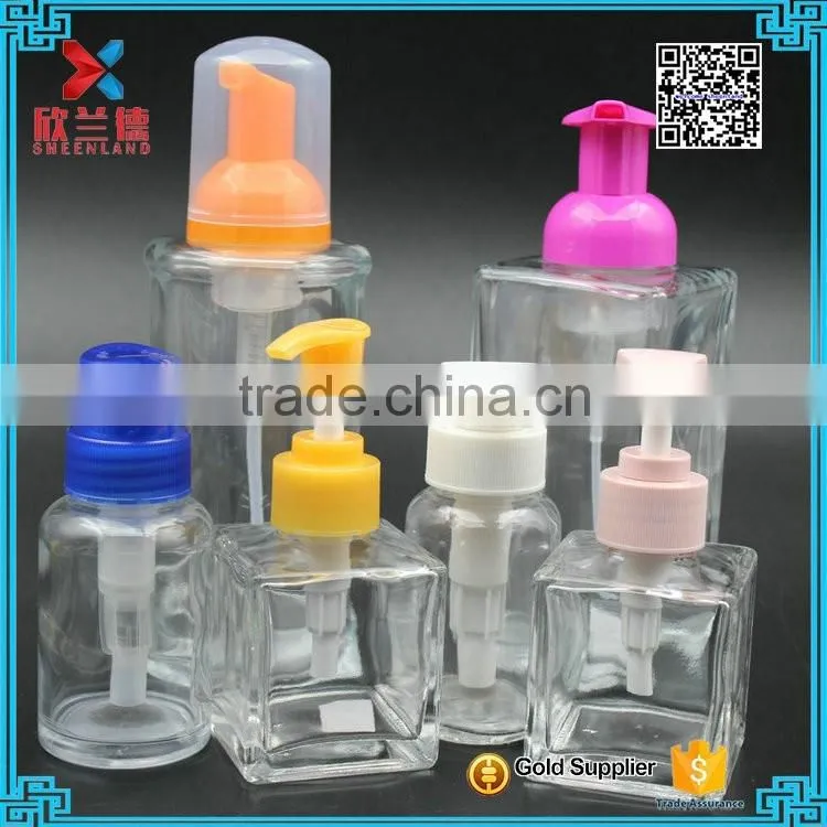 pink color plastic Hand soap foam pump