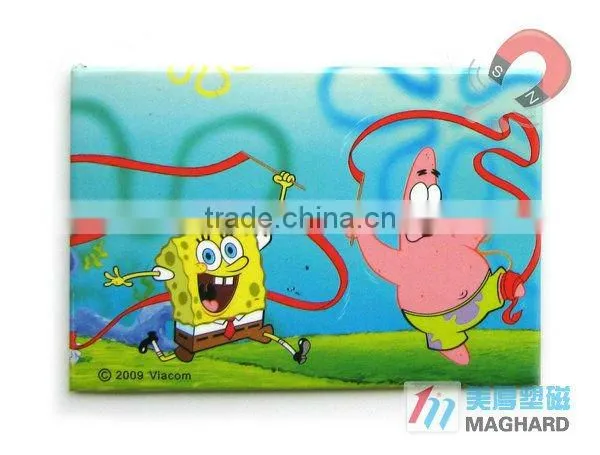 China supplier customized Iron Tin Fridge Magnet for Tourist Promotion Items