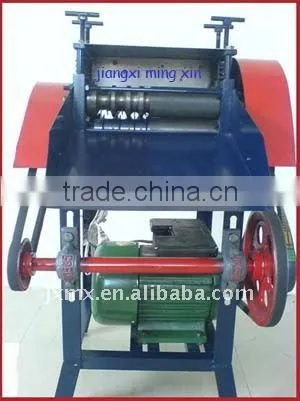 Waste Cable Wire Stripping Machine With Optical Cable Stripper for sale