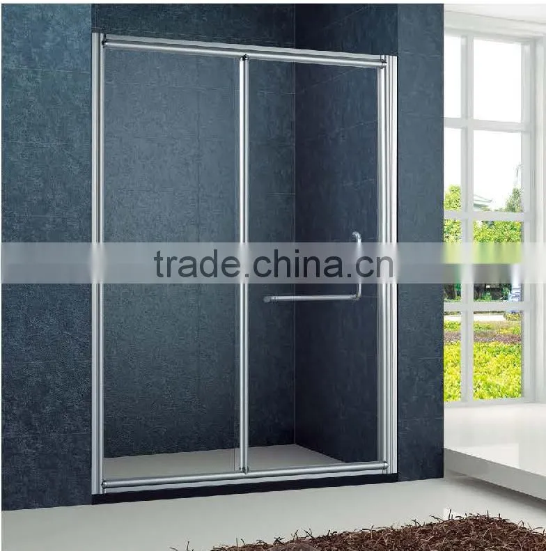 Straight Aluminum Frame Sliding Shower Door (KD6168)