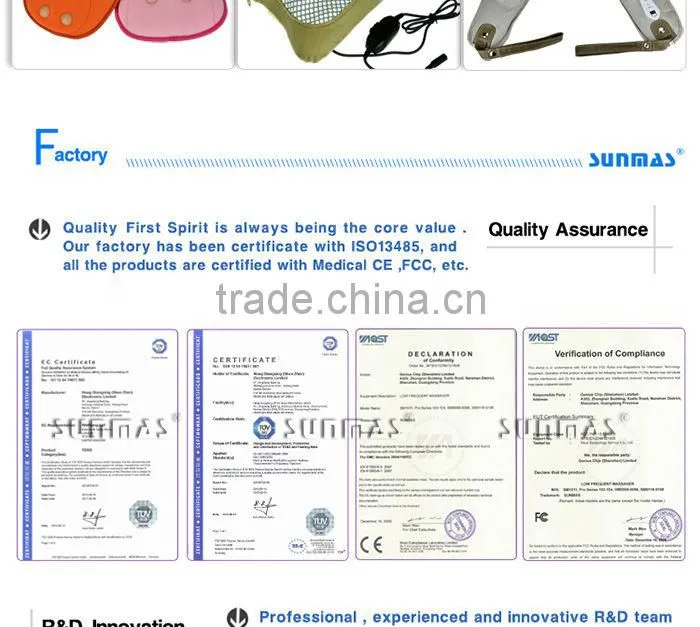 rechargeable lithium battery shiatsu massager manufacture jade Pinched Nerve manufacture customized