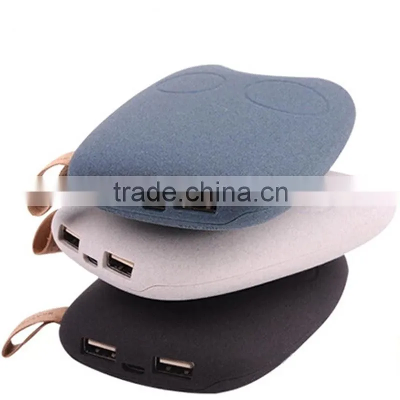 New chiristmas gift cute dragon cat portable power bank 20000mah