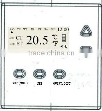 Electronic Room Thermostat (DD-01) weekly programmable