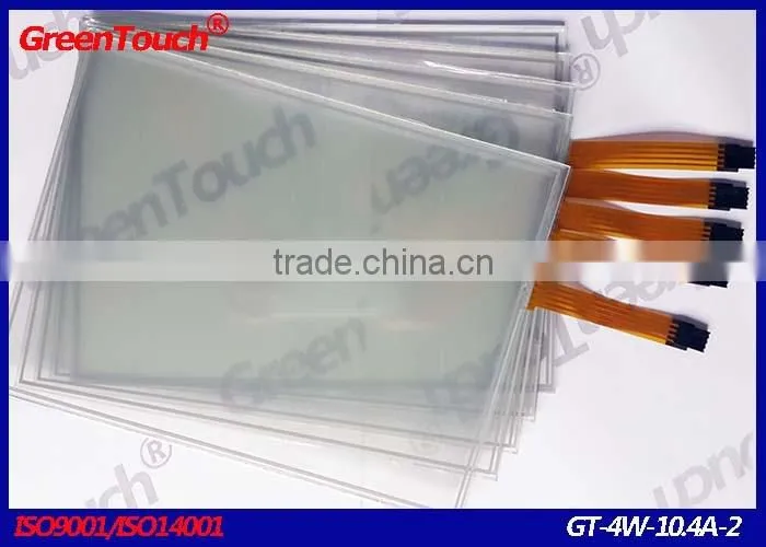 10.4 inch 10.4" 4 wire Resistive touch screen for industrial control systems,interactive teaching ,GPS