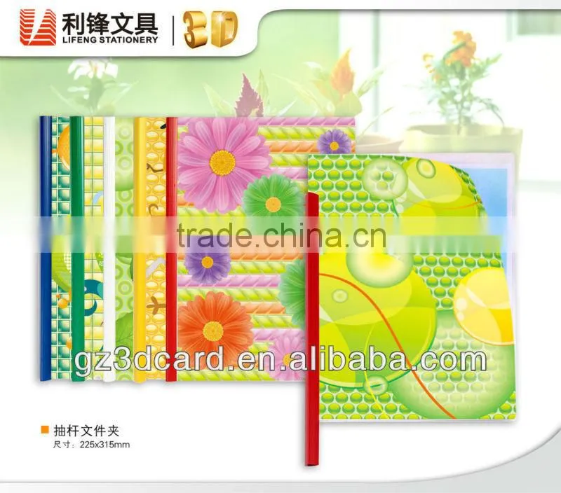 lenticular 3D PP file folder