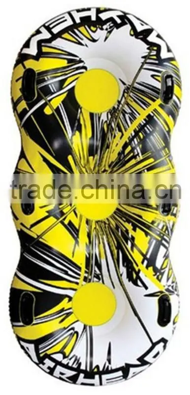 cyclone towable snow tube pvc inflatable snow slide for winter sports