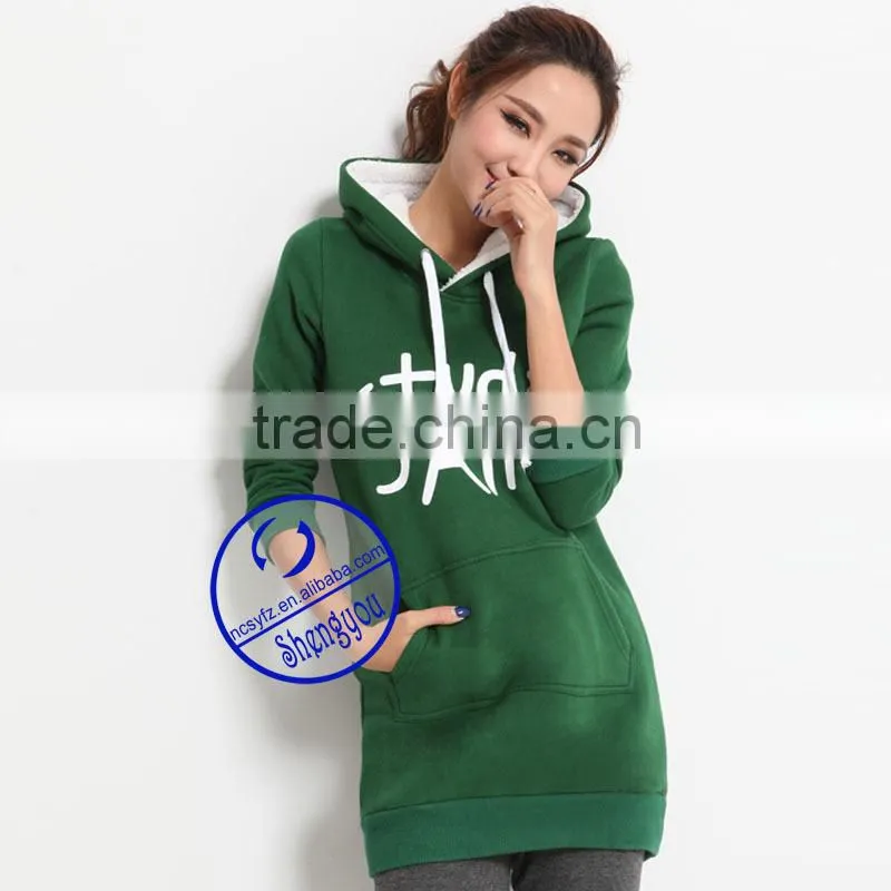Fashion cotton pullover printed hoodies&sweatshirts