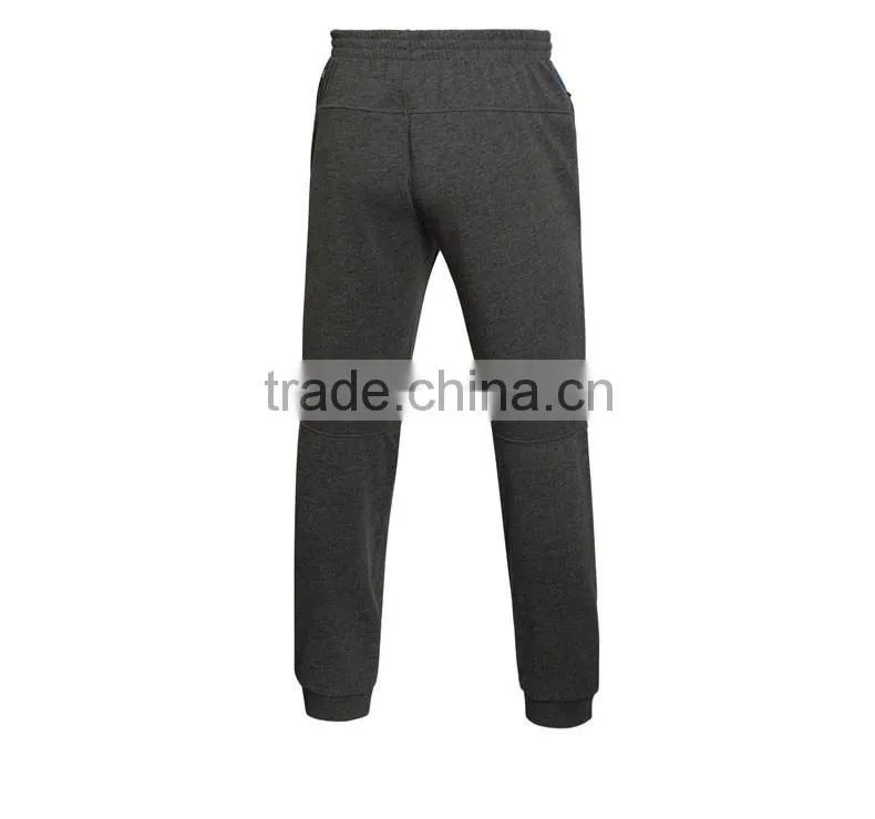 wholesale plain high quality cotton sport pants