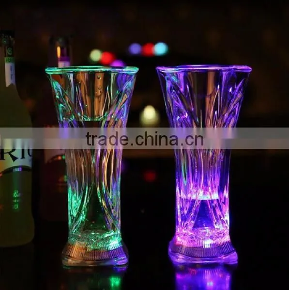 custom led flashing cup led reflector cup flashing led plastic cup