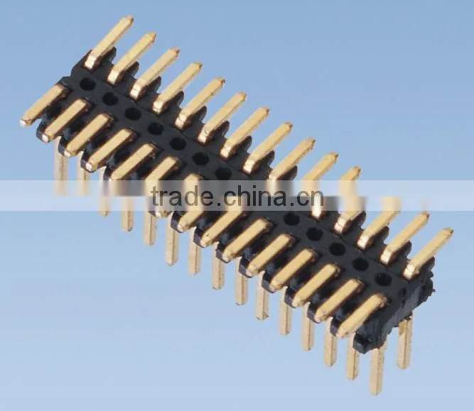 0.8mm Pitch Double Row Double Plastic SMT Type Pin Header