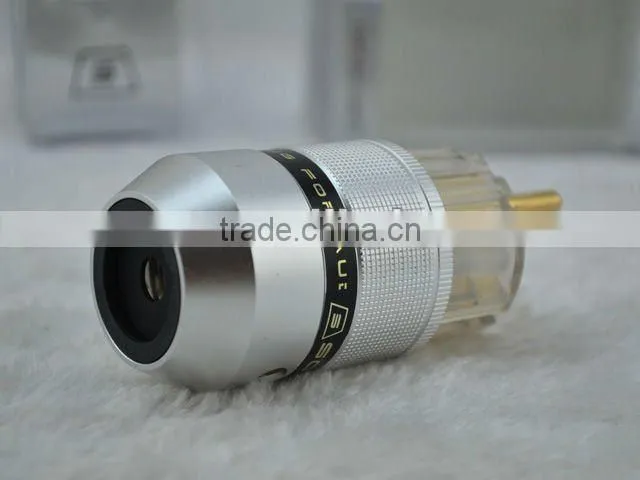 SonarQuest Aluminum metal gold-plated EU Power connector