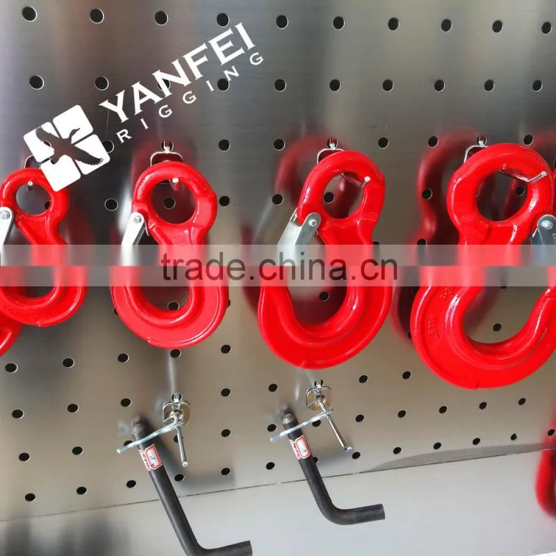 Alloy Steel European Type G80 Eye Slip Hook For Lifting Chain