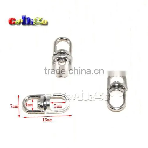 Swivel Connectors For Lanyards Paracord Key Chains Keyrings Handbag #FLC139-S/G