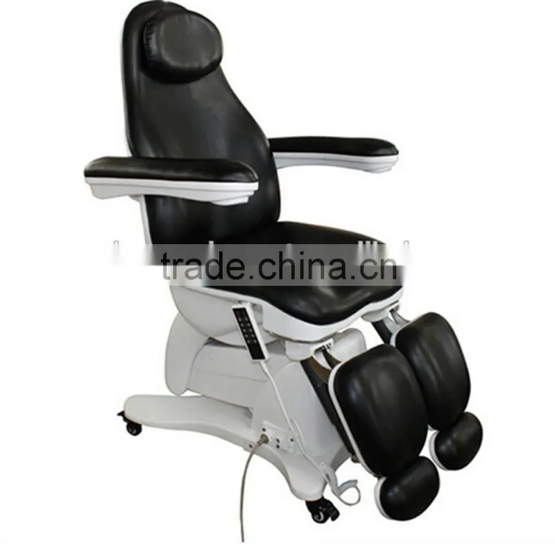 AYJ-B3201 useful beauty salon equipment genuine leather podiatry chair massage bed