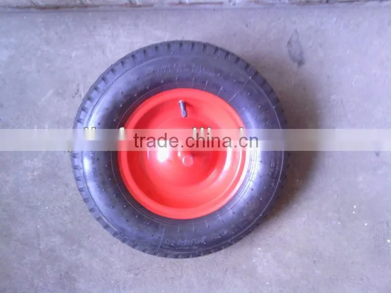rubber Pneumatic wheel 4.00-8