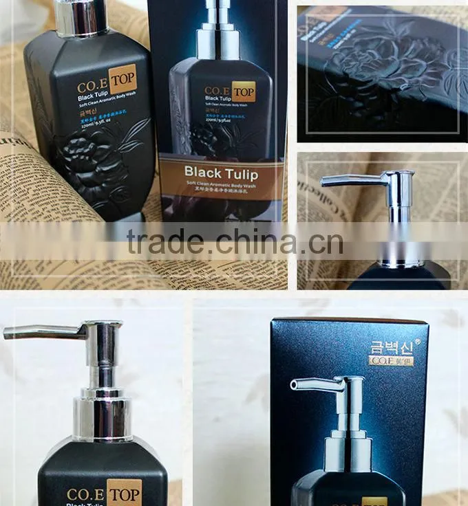 Floral Bath Gel-Black Tulip Soft Clean Aromatic Body Wash