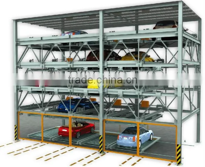Steel Structure Smart Car Storage Parking System