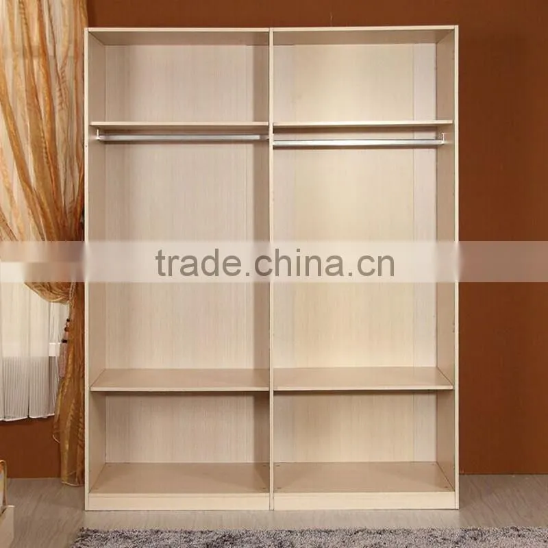 Melamine Board Wooden Wardrobe
