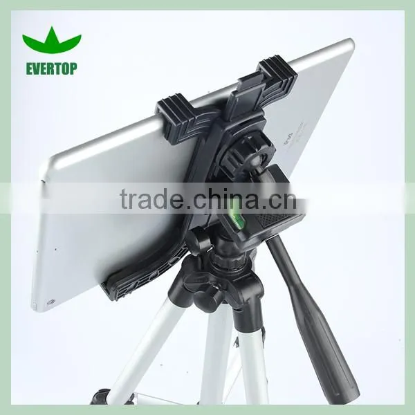 Tourism Universal tablet tripod camera mount for ipad/adjustable tripod tablet camera mount for various tablet pc TS-LS14B