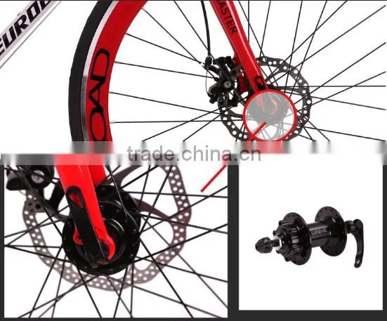 SNOW white aluminum alloy frame 700c road racing road bicycle