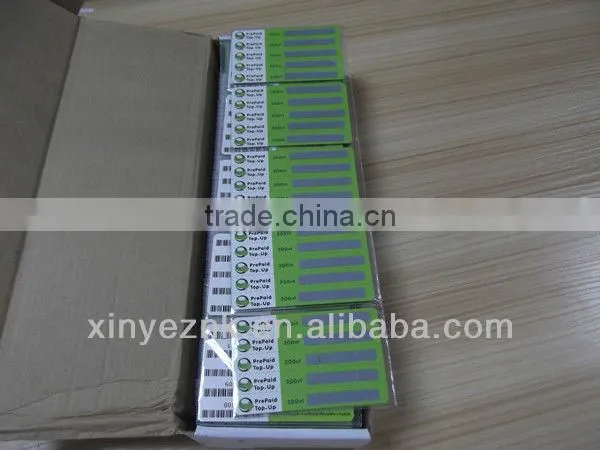 scratch card printing