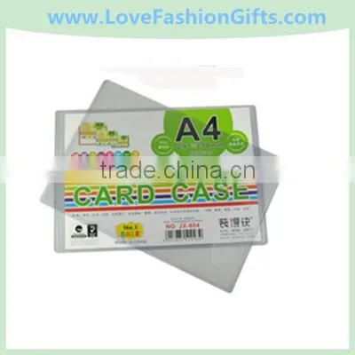 Custom Clear Travel Card Holder/Baggage Holder/Case