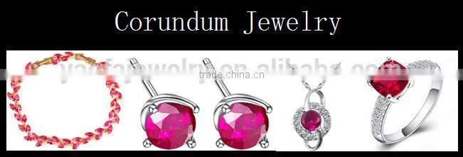 5# synthetic gemstone rough ruby corundum for sale