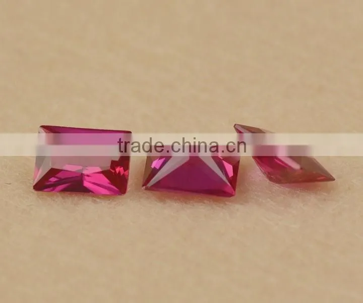 industrial synthetic corundum round 5# ruby