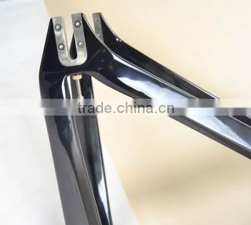 Hot demand and cheap! 2014 good-selling track bike carbon frame set, high quality track frame , Chinese frame for sales