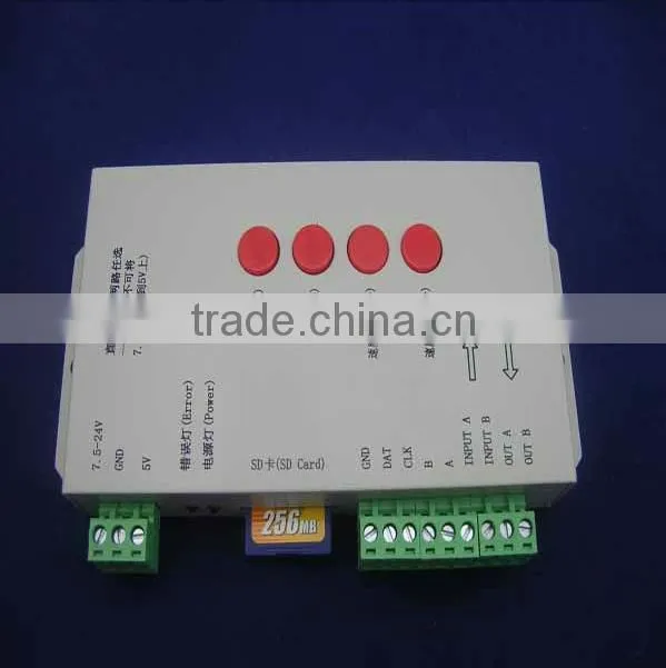 led pixel controller rgb with SD card T-1000s Pixel led rgb controller